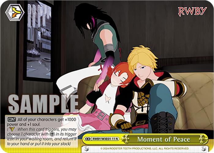 Moment of Peace - [RWBY Premium Booster] | Gear Gaming Fayetteville