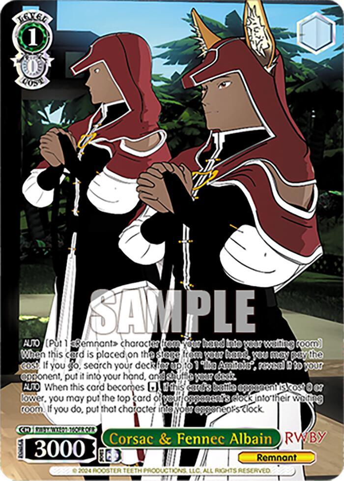 Corsac & Fennec Albain (OFR) - [RWBY Premium Booster] | Gear Gaming Fayetteville