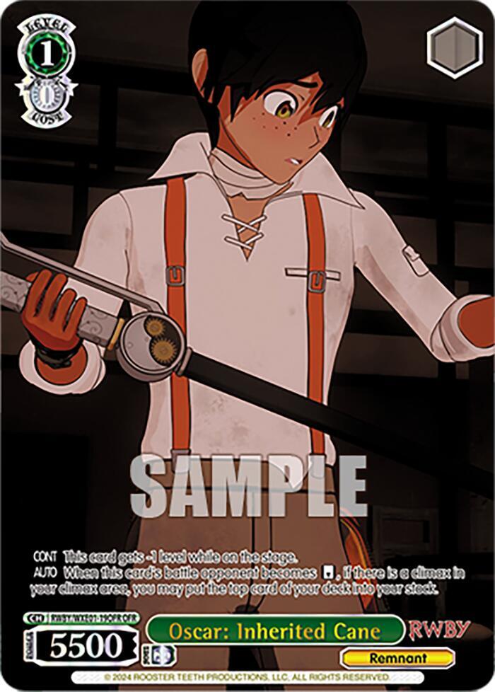 Oscar: Inherited Cane (OFR) - [RWBY Premium Booster] | Gear Gaming Fayetteville