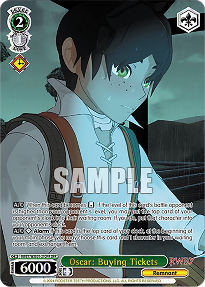 Oscar: Buying Tickets (OFR) - [RWBY Premium Booster] | Gear Gaming Fayetteville