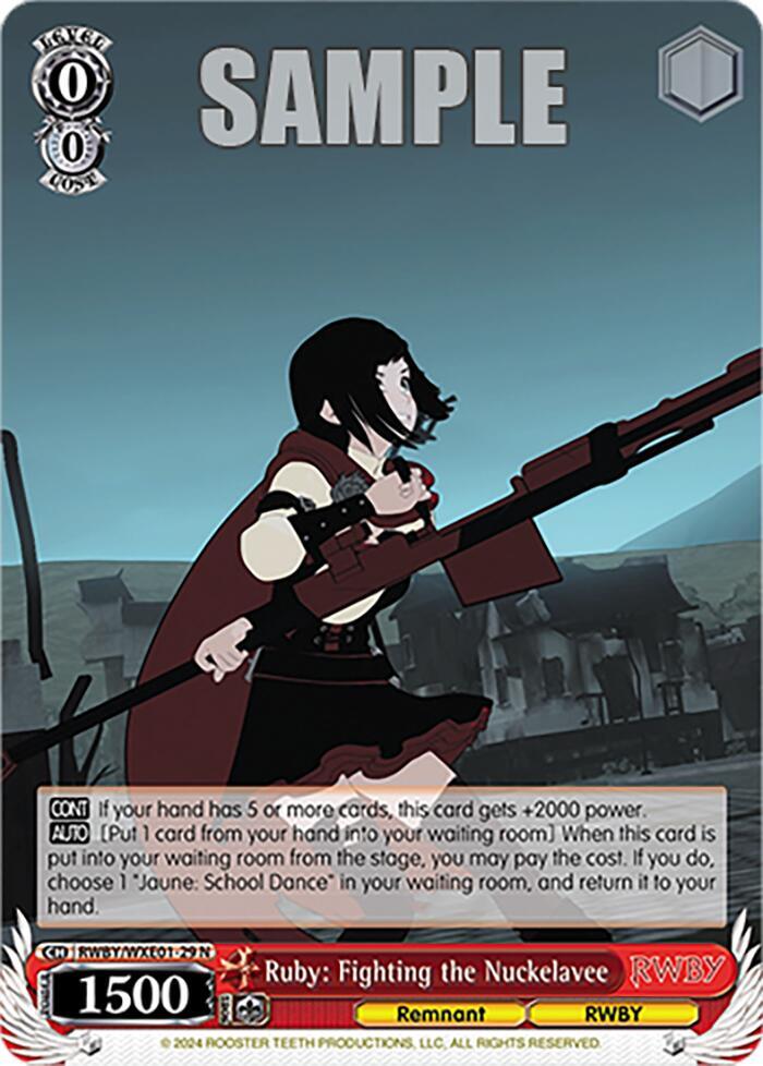 Ruby: Fighting the Nuckelavee - [RWBY Premium Booster] | Gear Gaming Fayetteville