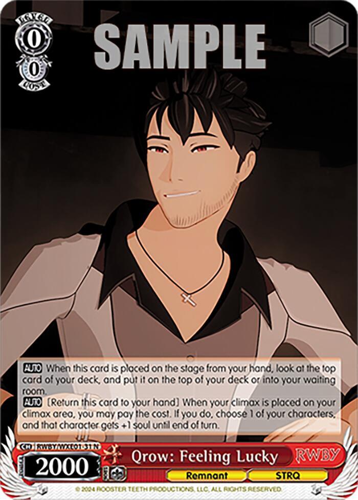 Qrow: Feeling Lucky - [RWBY Premium Booster] | Gear Gaming Fayetteville