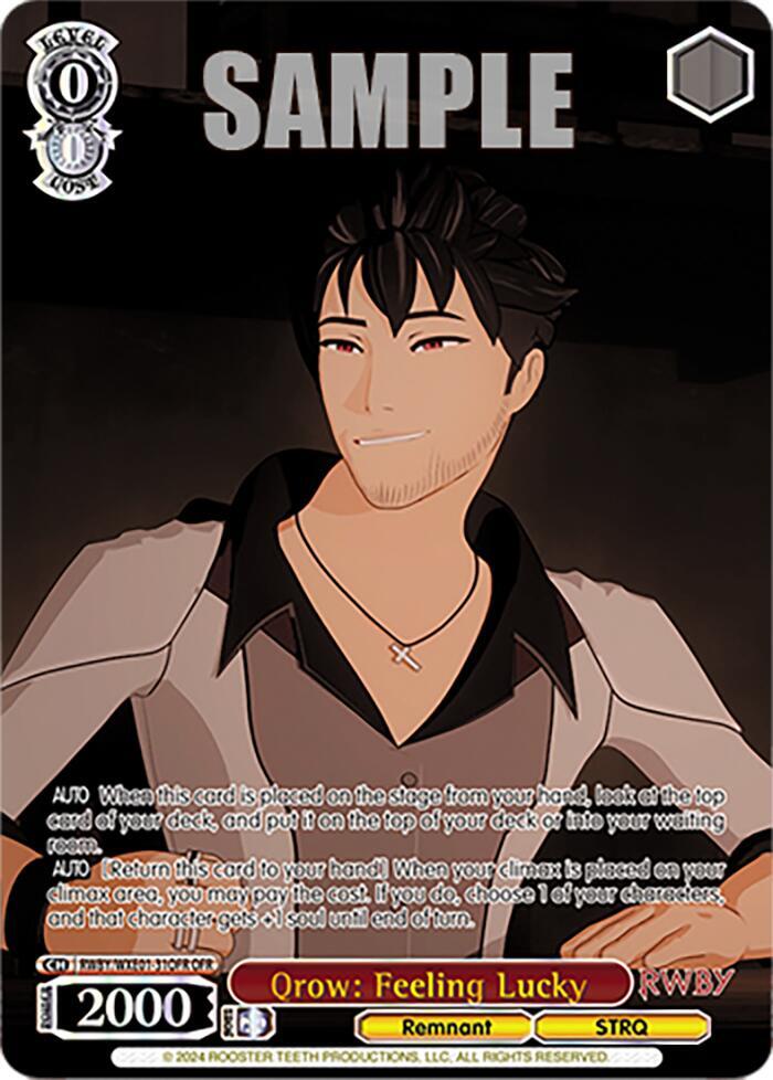 Qrow: Feeling Lucky (OFR) - [RWBY Premium Booster] | Gear Gaming Fayetteville