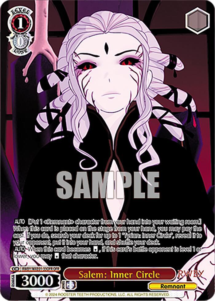 Salem: Inner Circle (OFR) - [RWBY Premium Booster] | Gear Gaming Fayetteville