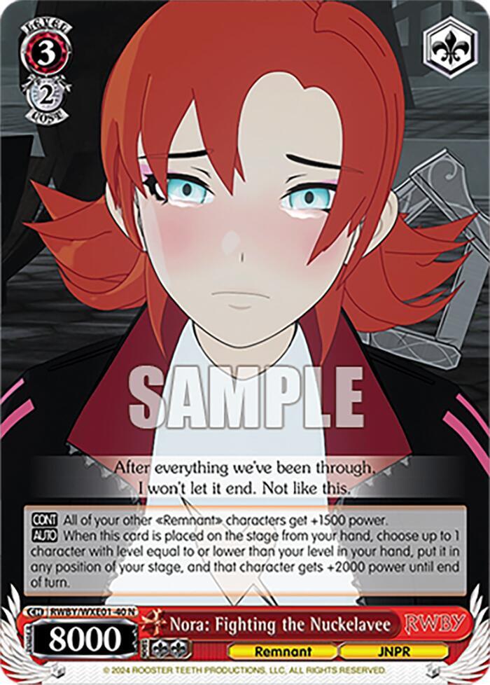 Nora: Fighting the Nuckelavee - [RWBY Premium Booster] | Gear Gaming Fayetteville