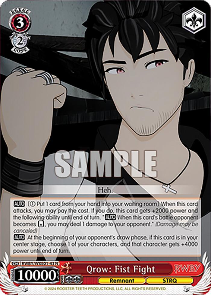 Qrow: Fist Fight - [RWBY Premium Booster] | Gear Gaming Fayetteville