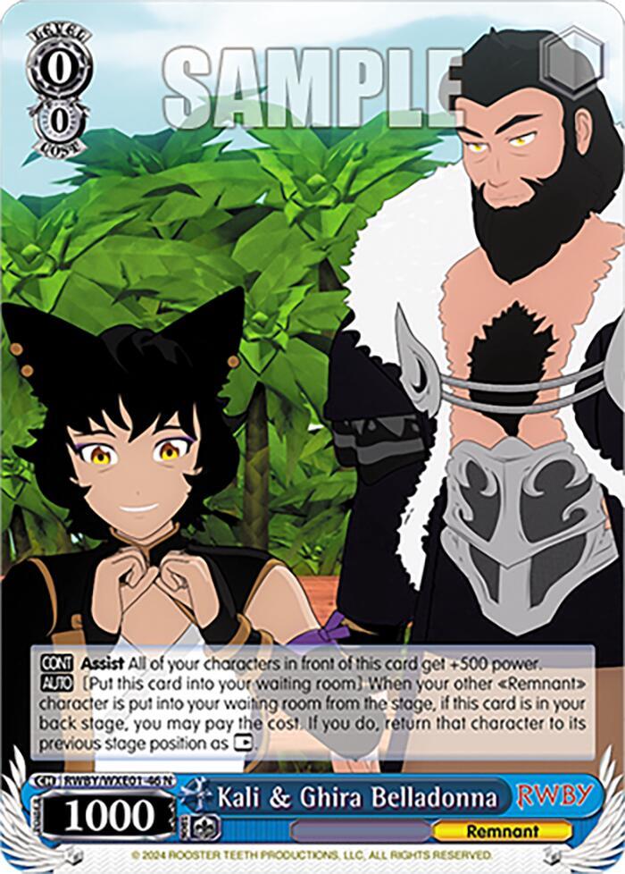 Kali & Ghira Belladonna - [RWBY Premium Booster] | Gear Gaming Fayetteville