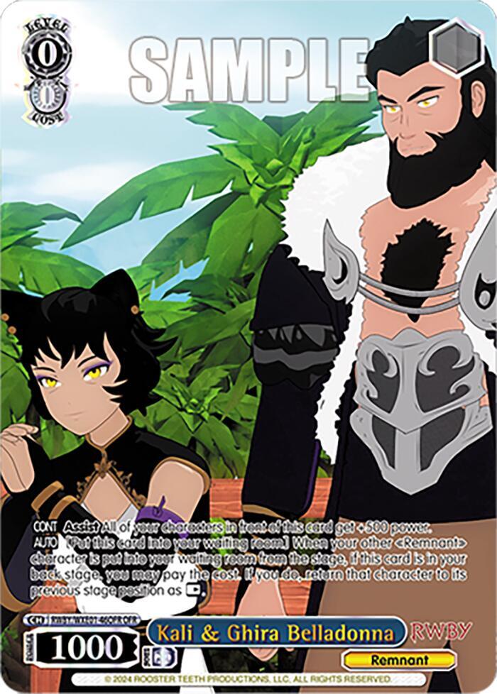 Kali & Ghira Belladonna (OFR) - [RWBY Premium Booster] | Gear Gaming Fayetteville
