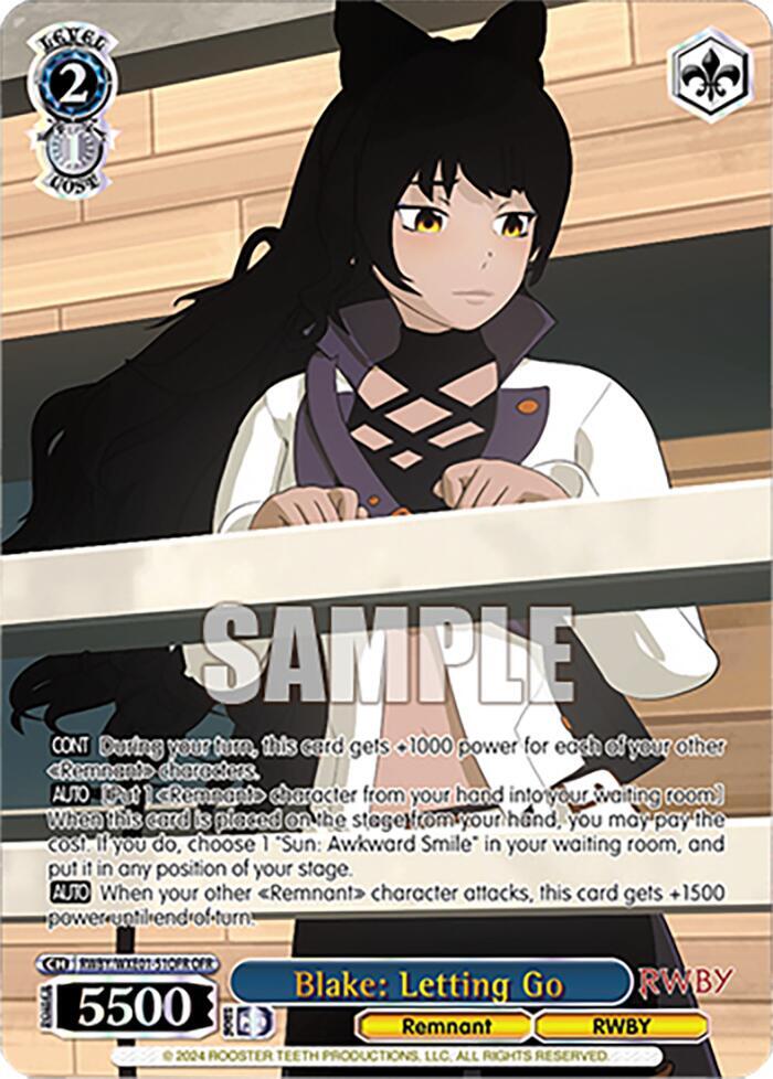 Blake: Letting Go (OFR) - [RWBY Premium Booster] | Gear Gaming Fayetteville