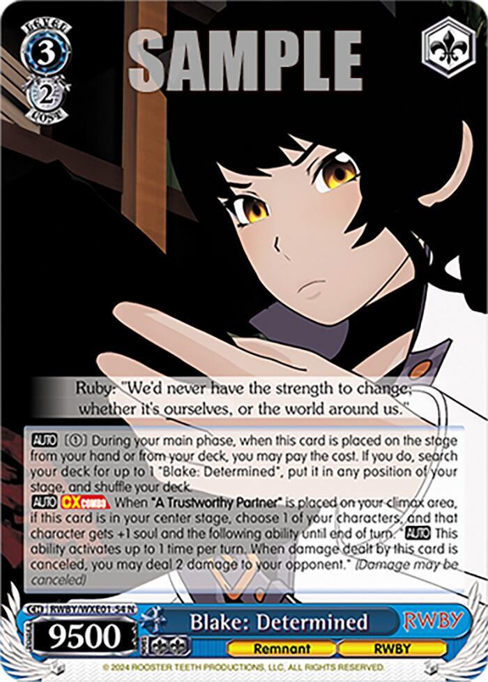 Blake: Determined - [RWBY Premium Booster] | Gear Gaming Fayetteville