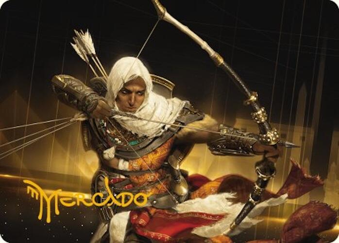 Bayek of Siwa Art Card (Gold-Stamped Signature) [Assassin's Creed Art Series] | Gear Gaming Fayetteville