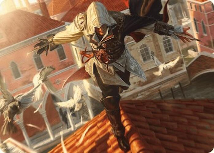 Ezio, Blade of Vengeance Art Card [Assassin's Creed Art Series] | Gear Gaming Fayetteville