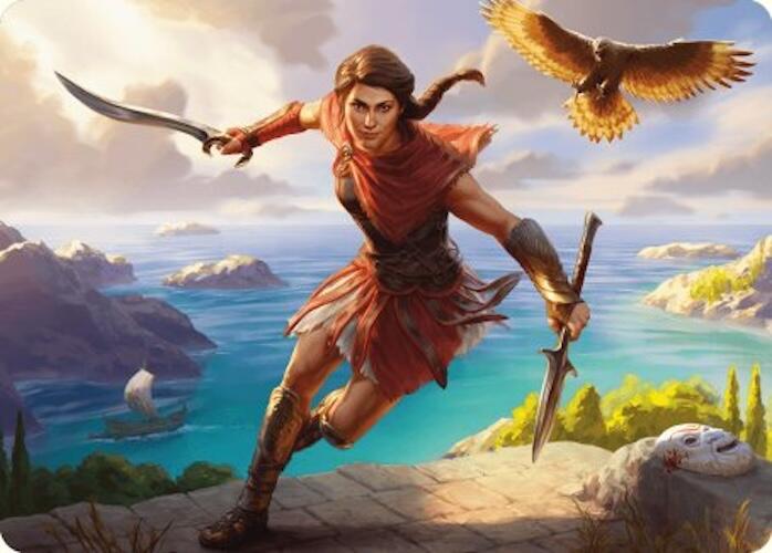 Kassandra, Eagle Bearer Art Card [Assassin's Creed Art Series] | Gear Gaming Fayetteville