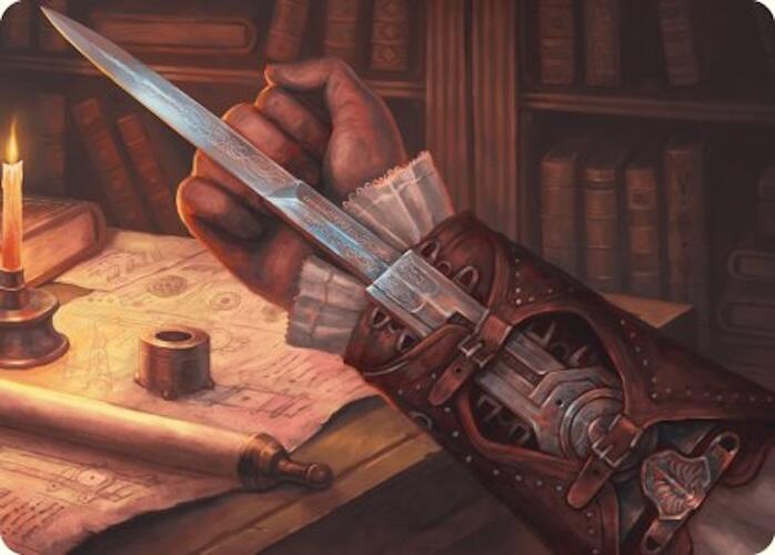 Hidden Blade Art Card [Assassin's Creed Art Series] | Gear Gaming Fayetteville