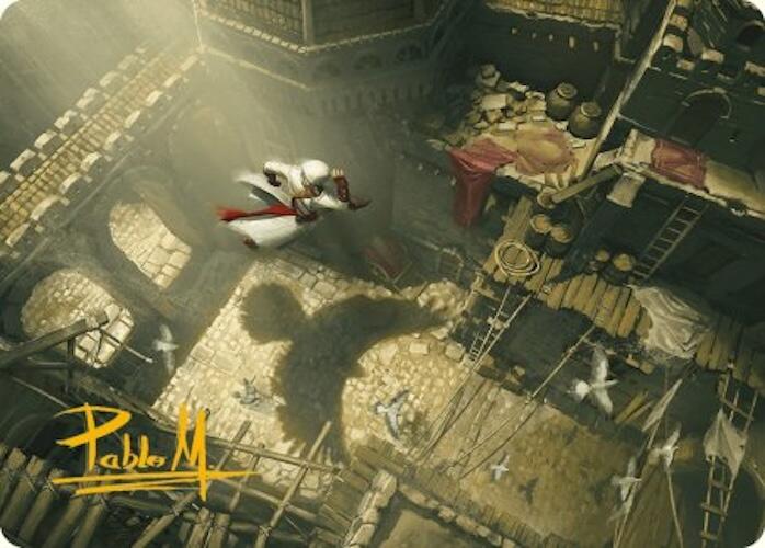 Rooftop Bypass Art Card (Gold-Stamped Signature) [Assassin's Creed Art Series] | Gear Gaming Fayetteville