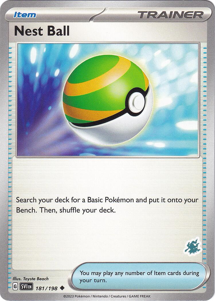 Nest Ball (181/198) (Darkrai Deck) [Battle Academy 2024] | Gear Gaming Fayetteville
