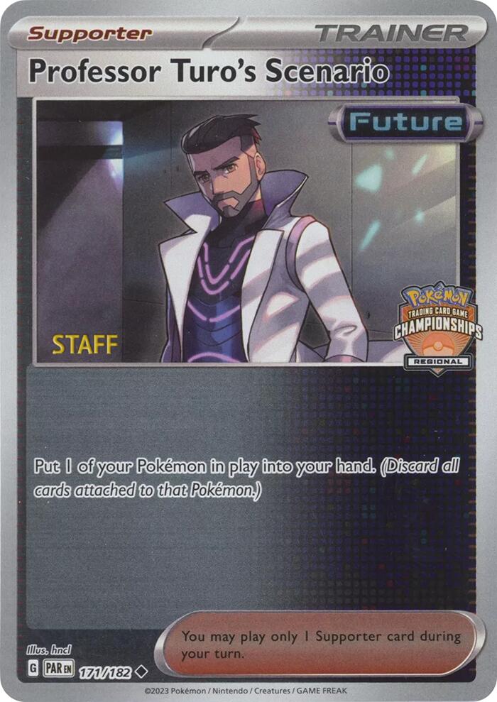 Professor Turo's Scenario (171/182) (2023 Regional Championships Staff) [League & Championship Cards] | Gear Gaming Fayetteville