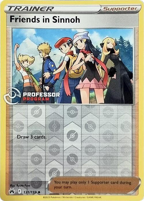 Friends in Sinnoh (131/159) (2023) [Professor Program Promos] | Gear Gaming Fayetteville