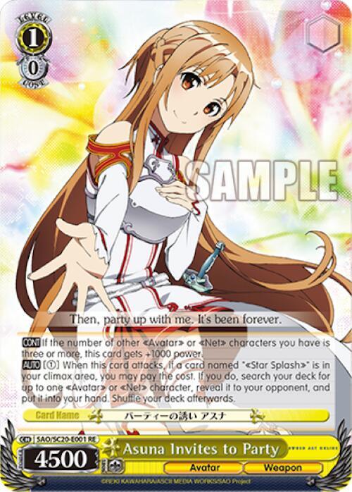 Asuna Invites to Party - [Sword Art Online Chronicle Set] | Gear Gaming Fayetteville