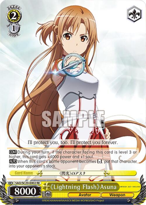 Lightning Flash Asuna - [Sword Art Online Chronicle Set] | Gear Gaming Fayetteville