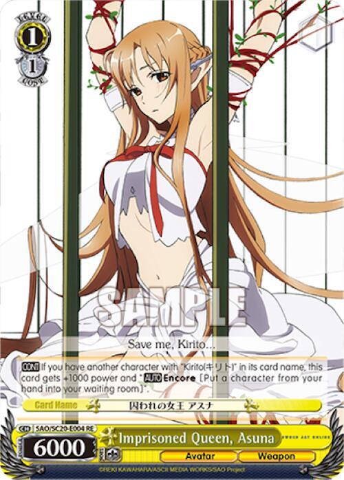 Imprisoned Queen, Asuna - [Sword Art Online Chronicle Set] | Gear Gaming Fayetteville