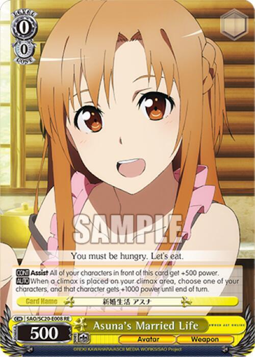 Asuna's Married Life - [Sword Art Online Chronicle Set] | Gear Gaming Fayetteville