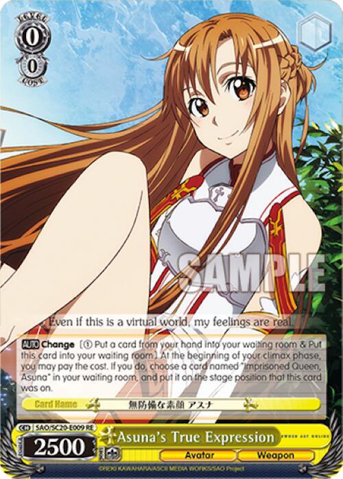 Asuna's True Expression - [Sword Art Online Chronicle Set] | Gear Gaming Fayetteville