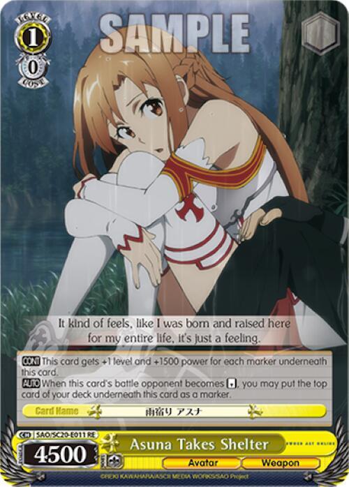 Asuna Takes Shelter - [Sword Art Online Chronicle Set] | Gear Gaming Fayetteville