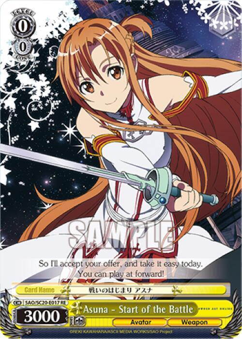 Asuna - Start of the Battle - [Sword Art Online Chronicle Set] | Gear Gaming Fayetteville