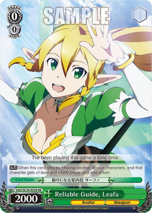 Reliable Guide, Leafa - [Sword Art Online Chronicle Set] | Gear Gaming Fayetteville