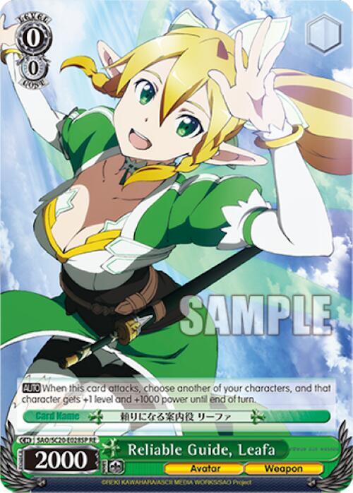 Reliable Guide, Leafa (SP) - [Sword Art Online Chronicle Set] | Gear Gaming Fayetteville