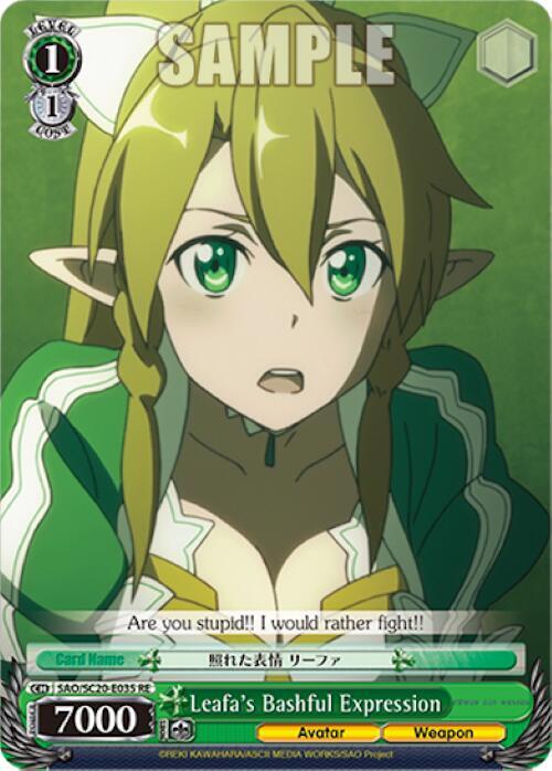 Leafa's Bashful Expression - [Sword Art Online Chronicle Set] | Gear Gaming Fayetteville