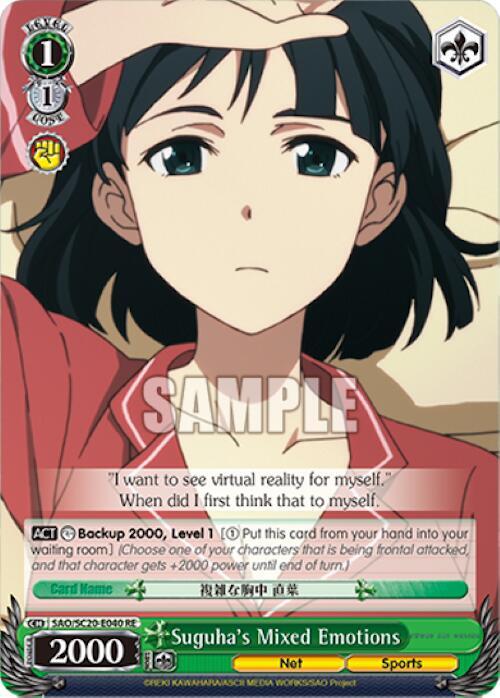 Suguha's Mixed Emotions - [Sword Art Online Chronicle Set] | Gear Gaming Fayetteville