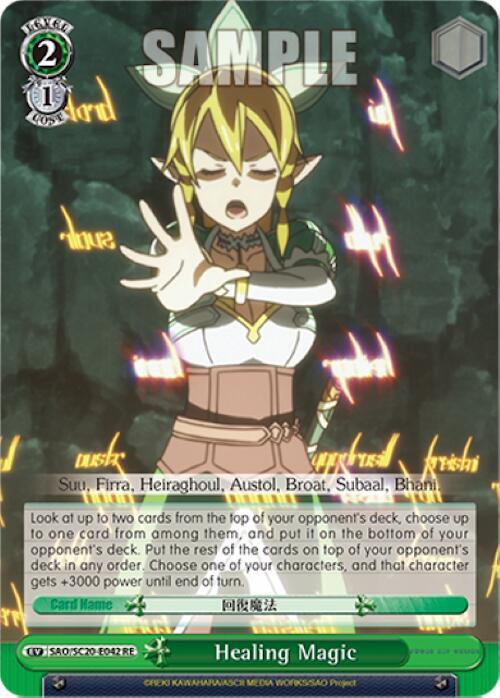 Healing Magic - [Sword Art Online Chronicle Set] | Gear Gaming Fayetteville