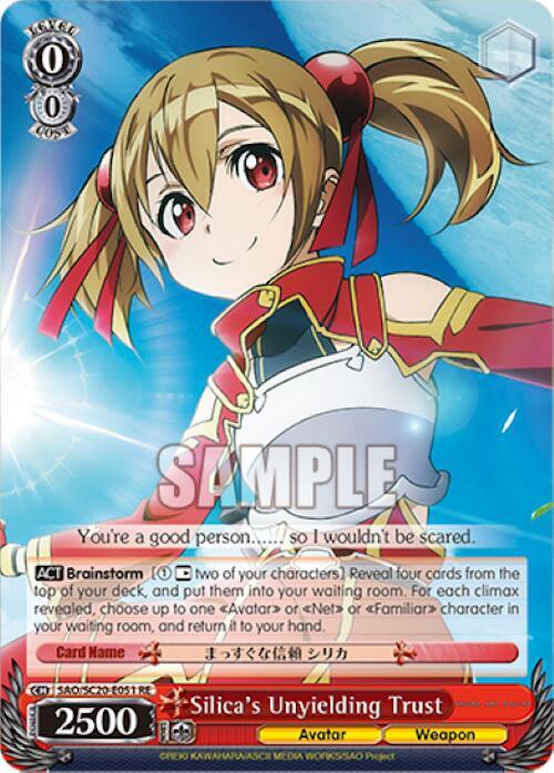 Silica's Unyielding Trust - [Sword Art Online Chronicle Set] | Gear Gaming Fayetteville