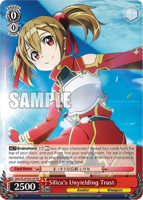 Silica's Unyielding Trust (SP) - [Sword Art Online Chronicle Set] | Gear Gaming Fayetteville
