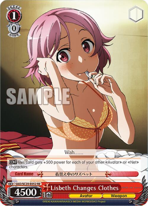 Lisbeth Changes Clothes - [Sword Art Online Chronicle Set] | Gear Gaming Fayetteville