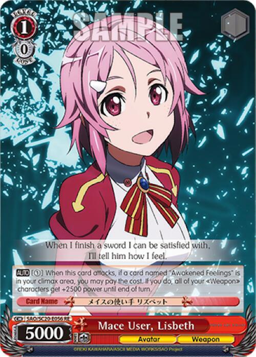 Mace User, Lisbeth - [Sword Art Online Chronicle Set] | Gear Gaming Fayetteville