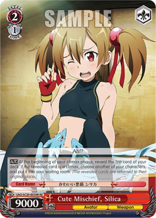 Cute Mischief, Silica (RRR) - [Sword Art Online Chronicle Set] | Gear Gaming Fayetteville