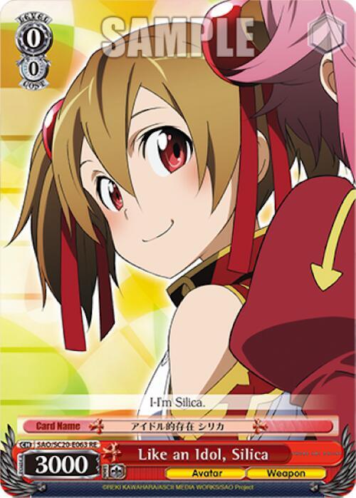 Like an Idol, Silica - [Sword Art Online Chronicle Set] | Gear Gaming Fayetteville