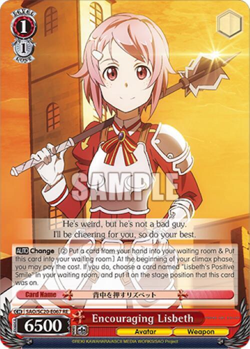 Encouraging Lisbeth - [Sword Art Online Chronicle Set] | Gear Gaming Fayetteville