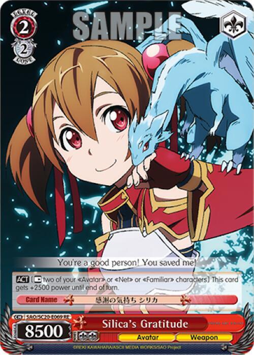 Silica's Gratitude - [Sword Art Online Chronicle Set] | Gear Gaming Fayetteville
