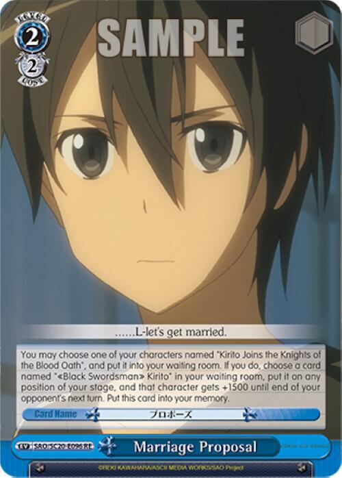 Marriage Proposal - [Sword Art Online Chronicle Set] | Gear Gaming Fayetteville