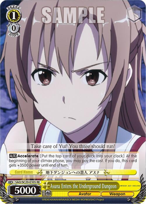 Asuna Enters the Underground Dungeon - [Sword Art Online Chronicle Set] | Gear Gaming Fayetteville