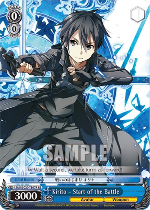Kirito - Start of the Battle (RRR) - [Sword Art Online Chronicle Set] | Gear Gaming Fayetteville
