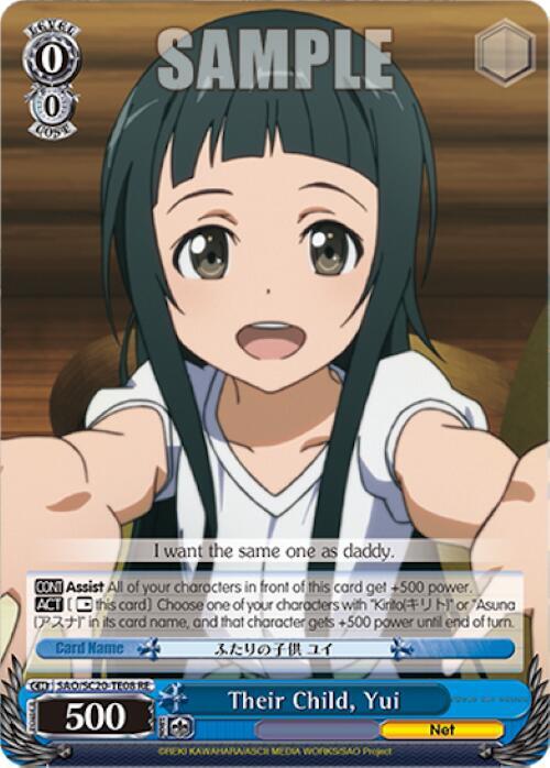 Their Child, Yui (TD) - [Sword Art Online Chronicle Set] | Gear Gaming Fayetteville