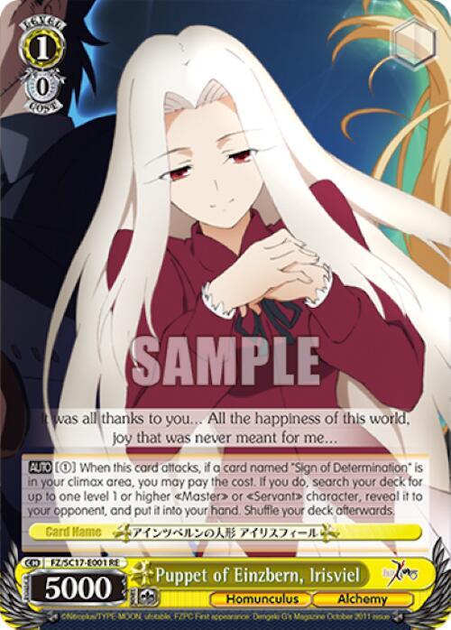 Puppet of Einzbern, Irisviel - [Fate/Zero Chronicle Set] | Gear Gaming Fayetteville