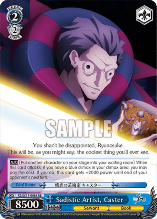 Sadistic Artist, Caster - [Fate/Zero Chronicle Set] | Gear Gaming Fayetteville