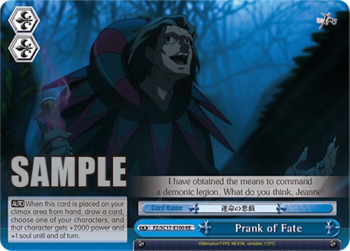 Prank of Fate - [Fate/Zero Chronicle Set] | Gear Gaming Fayetteville