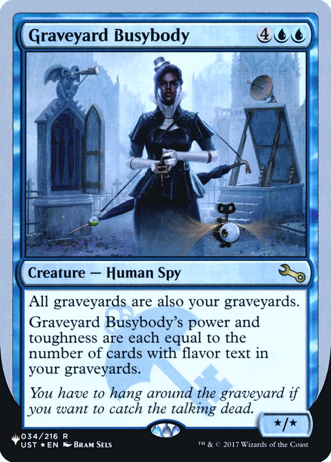 Graveyard Busybody (Unfinity Foil Edition) [The List] | Gear Gaming Fayetteville